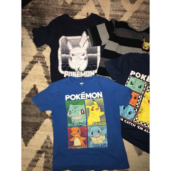 Pokemon Graphic T-shirts Boys Size 8 Medium - Picture 3 of 10